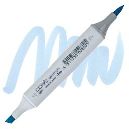 Copic Sketch Marker - Pale Grayish Blue B91 marker and swatch