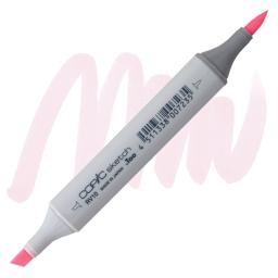Copic Sketch Marker - Pale Pink RV10 marker and swatch