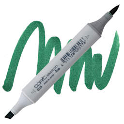 Copic Sketch Marker - Pine Tree Green G29 marker and swatch