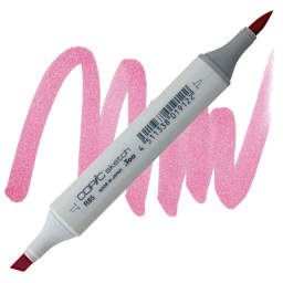 Copic Sketch Marker - Rose Red R85 marker and swatch