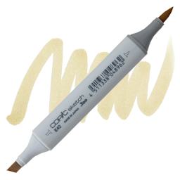 Copic Sketch Marker - Sand White E42 marker and swatch