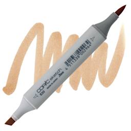 Copic Sketch Marker - Sand E33 marker and swatch