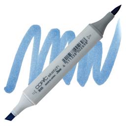 Copic Sketch Marker - Smoky Blue B45 marker and swatch