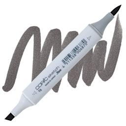 Copic Sketch Marker - Toner Gray T6 marker and swatch