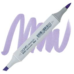 Copic Sketch Marker - Viola BV01 marker and swatch