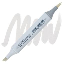 Copic Sketch Marker - Warm Gray W00 marker and swatch