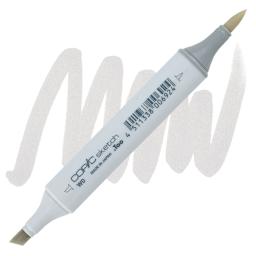 Copic Sketch Marker - Warm Gray W0 marker and swatch