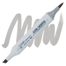 Copic Sketch Marker - Warm Gray W3 marker and swatch