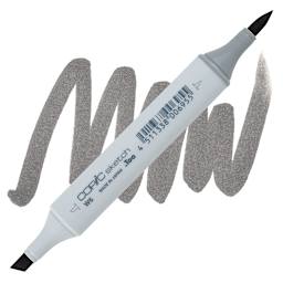 Copic Sketch Marker - Warm Gray W6 marker and swatch