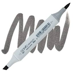 Copic Sketch Marker - Warm Gray W7 marker and swatch