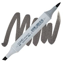 Copic Sketch Marker - Warm Gray W8 marker and swatch
