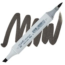 Copic Sketch Marker - Warm Gray W9 marker and swatch