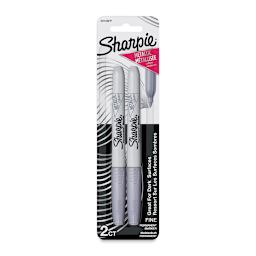 Sharpie Metallic Fine Point Marker - Silver, Pkg of 2
