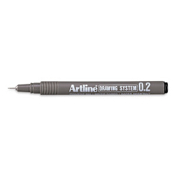 Artline Drawing Pen - 0.2 mm Tip, Black