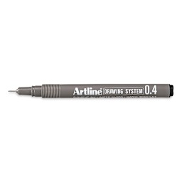 Artline Drawing Pen - 0.4 mm Tip, Black