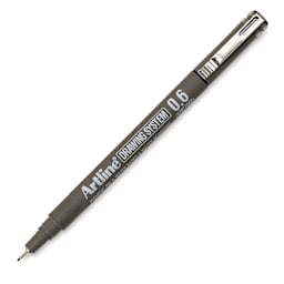Artline Drawing Pen - 0.6 mm Tip , Black
