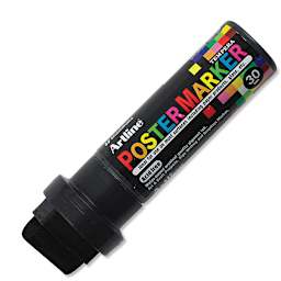Artline Poster Markers - 30 mm Tip, Black