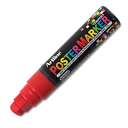 Artline Poster Markers - 12 mm Tip, Red