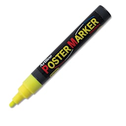 Artline Poster Markers - 4 mm Tip, Fluorescent Yellow