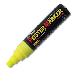 Artline Poster Markers - 6 mm Tip, Fluorescent Yellow