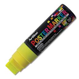 Artline Poster Markers - 20 mm Tip, Fluorescent Yellow