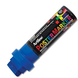 Artline Poster Markers - 30 mm Tip, Blue