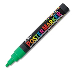 Artline Poster Markers - 4 mm Tip, Fluorescent Green