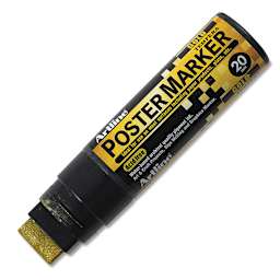 Artline Poster Markers - Metallic Gold, 20 mm