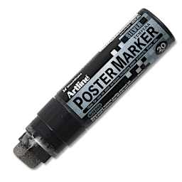 Artline Poster Markers - Metallic Silver, 20 mm