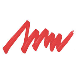 Pentel Wet Erase Chalk Markers - Chisel Point, Red swatch