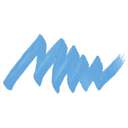 Pentel Wet Erase Chalk Markers - Chisel Point, Blue swatch