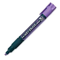 Pentel Wet Erase Chalk Markers - Chisel Point, Violet