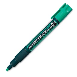 Pentel Wet Erase Chalk Markers - Chisel Point, Green