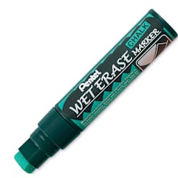 Pentel Wet Erase Chalk Markers - Jumbo Point, Green