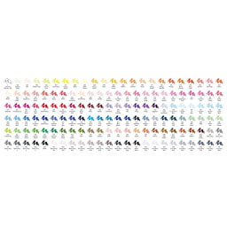 Blick Studio Double-Ended Alcohol Art Markers - Assorted Colors, Set of 144, swatches