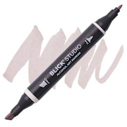 Blick Studio Alcohol Art Marker - 093 Putty, swatch and marker