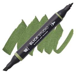 Blick Studio Alcohol Art Marker - 084 Moss Green, swatch