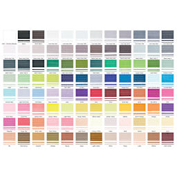 96 available colors in the Blick Studio Markers