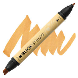 Blick Studio Marker - Caramel marker and swatch