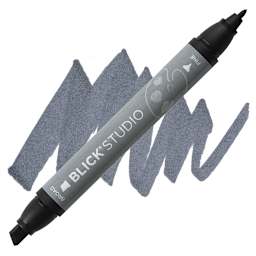 Blick Studio Marker - Cool Gray 80% marker and swatch