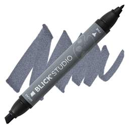 Blick Studio Marker - Cool Gray 90% marker and swatch