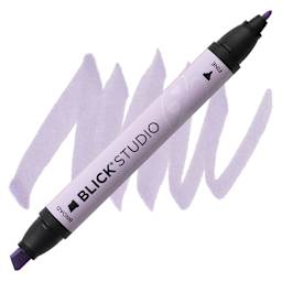 Blick Studio Marker - Gray Lavender marker and swatch