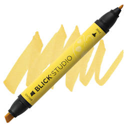 Blick Studio Marker - Honey Yellow marker and swatch