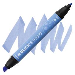Blick Studio Marker - Periwinkle marker and swatch