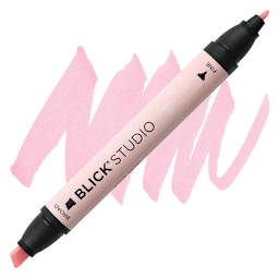 Blick Studio Marker - Rose Petal marker and swatch