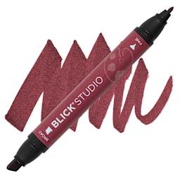 Blick Studio Marker - Wine marker and swatch