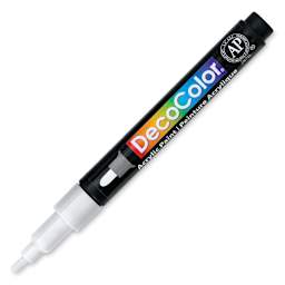 Decocolor Acrylic Paint Marker - White, Fine
