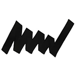 Decocolor Acrylic Paint Marker - Black, Wedge swatch