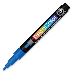 Decocolor Acrylic Paint Marker - Blue, Fine