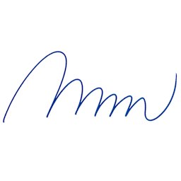 Decocolor Acrylic Paint Marker - Blue, Fine swatch